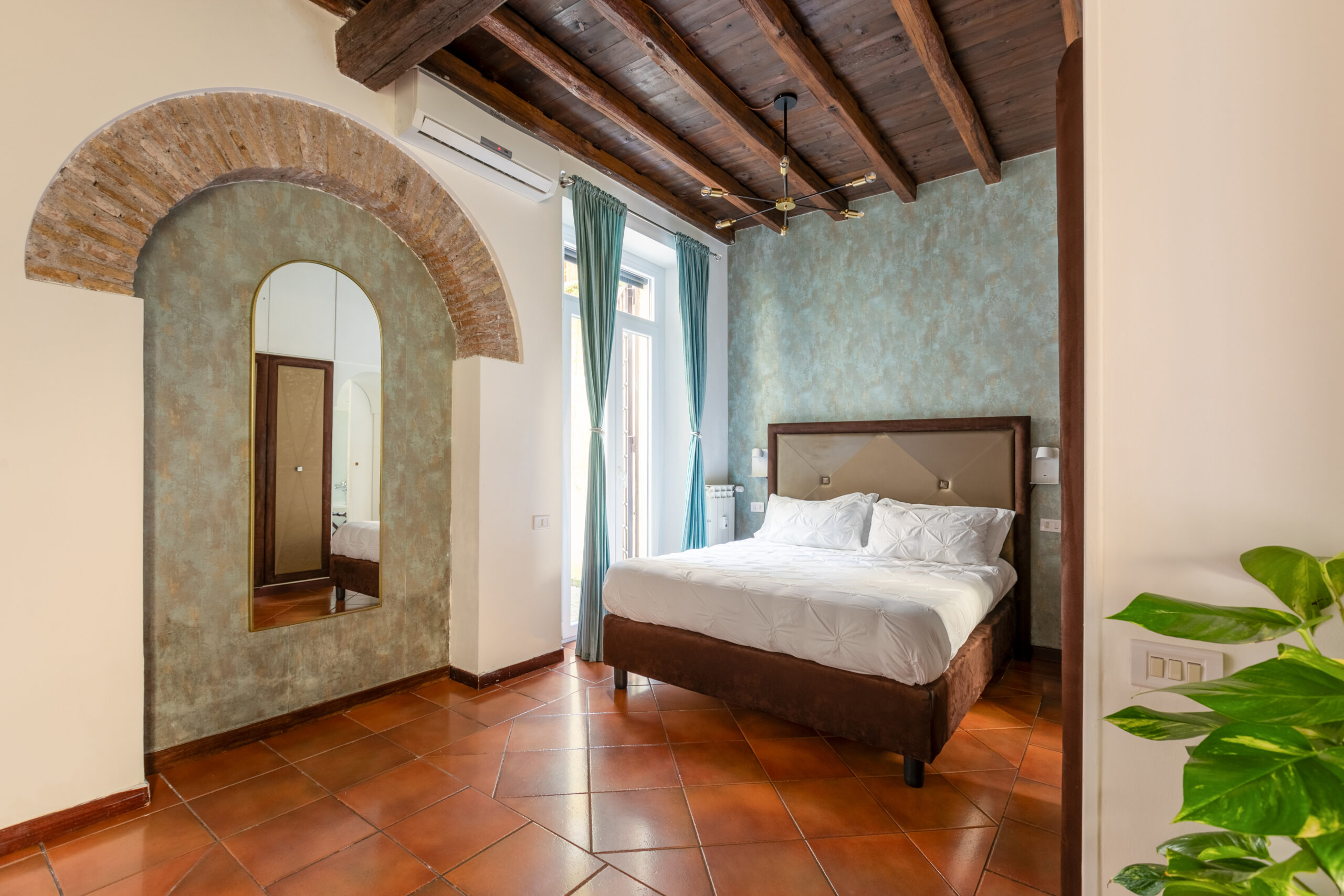 Interior detail at Quiet Trevi Fountain Apartment